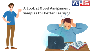 A Look at Good Assignment Samples for Better Learning